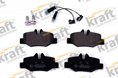 KRAFT AUTOMOTIVE 6011099 -  Комплект тормозных колодок, дисковый тормоз